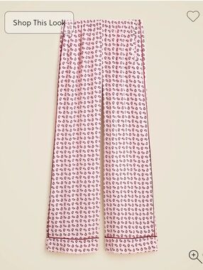 NWT J.Crew Women's Cosmo cuffed pant in paisley print Sz MT $168